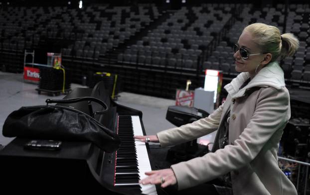 Split: Jelena Rozga na tonskoj probi uo?i velikog koncerta u Spaladium Areni