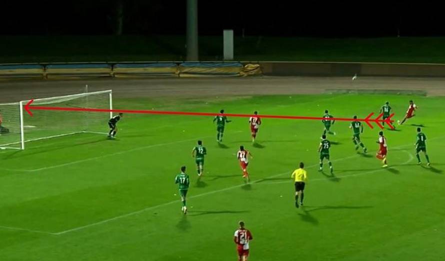 Gol i pol! Bivši Hajdukov igrač pogodio je bombetinu u rašlje