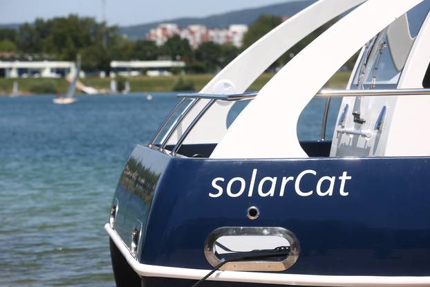 Zagreb: Predsjednik Republike sudjelovao je  na predstavljanju broda "solarCat"