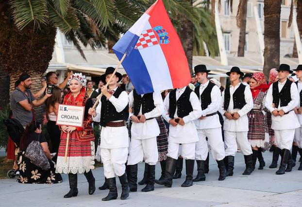 Split: Svečano otvorenje 5. CIOFF Međunarodnog festivala folklora Split 2026.