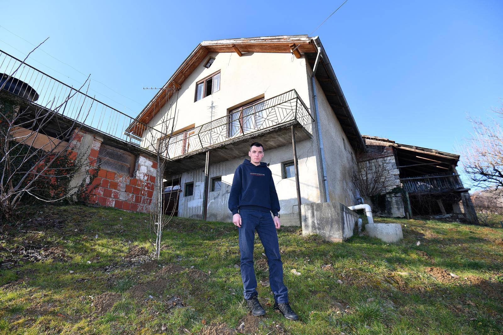 Marčan: Marko Punčec živi u kući na klizištu