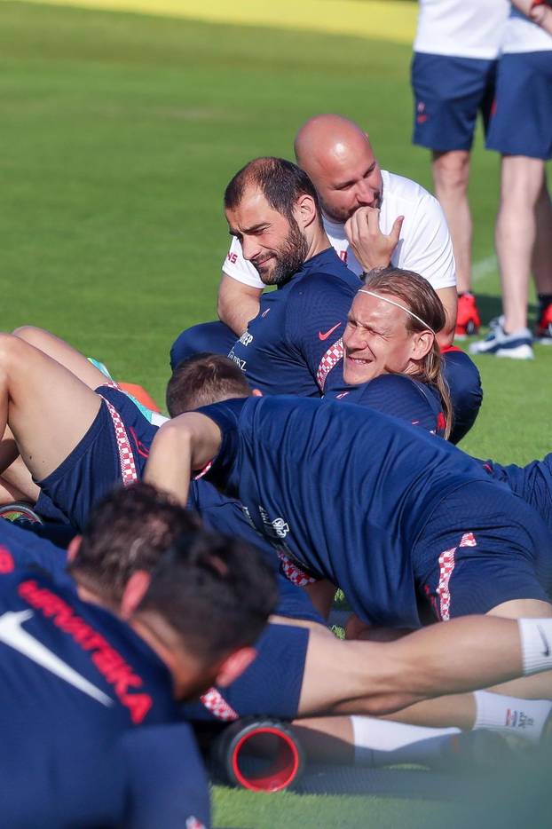 Hrvatski reprezentativci odradili još jedan trening u Rovinju