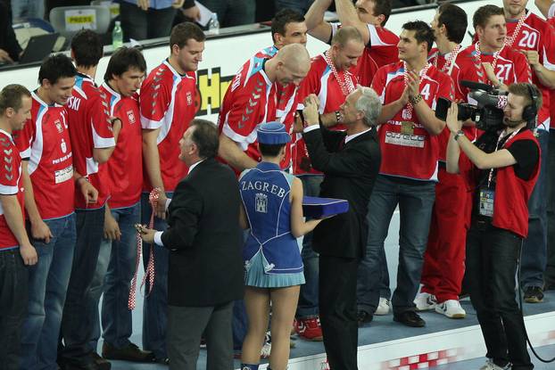 ARHIVA - Zagreb: SP 2009. Ceremonija dodjele medalja