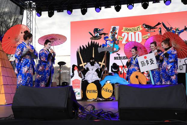 Velika povorka maskiranih grupa na 200. Samoborskom fašniku