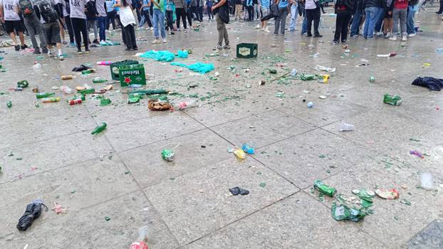 FOTO Ovo je Trg u Zagrebu nakon što su otišli maturanti