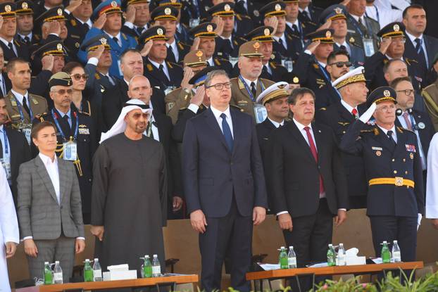 Beograd: Vojna parada "Snaga jedinstva" na kojoj je sudjelovalo oko deset tisuca pripadnika