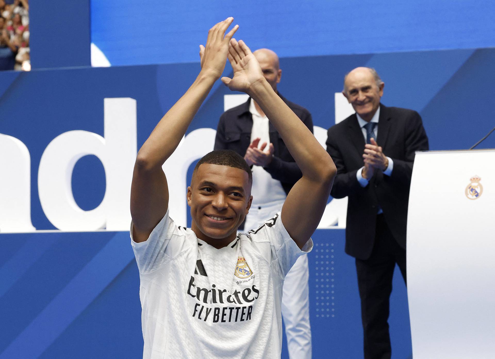 Real Madrid unveil Kylian Mbappe