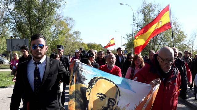 Exhumation of Spanish late dictator Francisco Franco