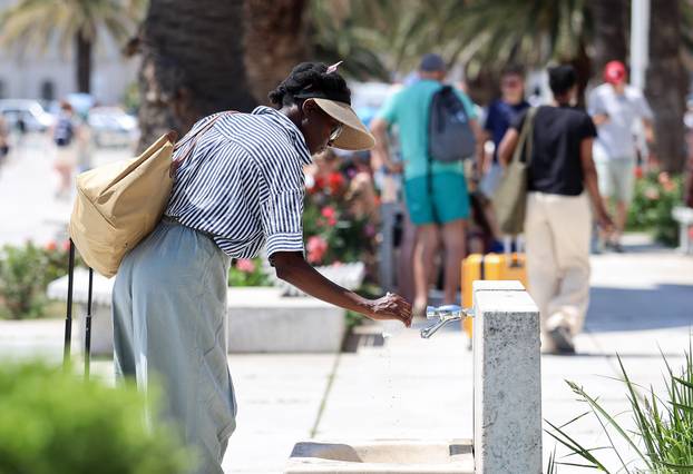 Split: Započelo je ljeto visokih temperatura
