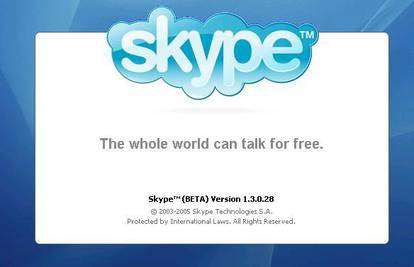 Softverska pogreška srušila sistem Skypea