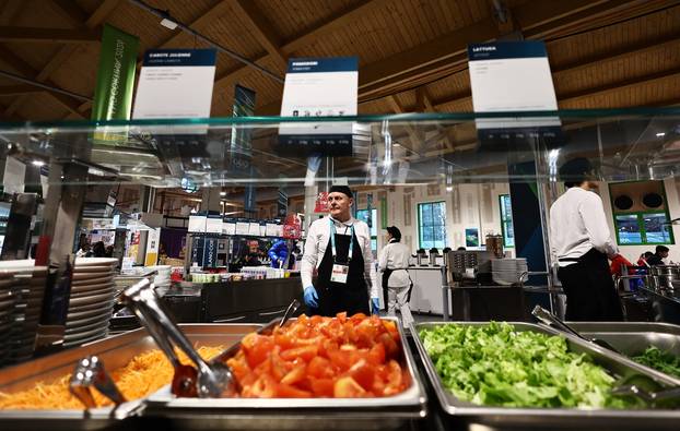 Milano Cortina 2026 Winter Olympics - Press Visit at the Olympic and Paralympic Athletes' Village