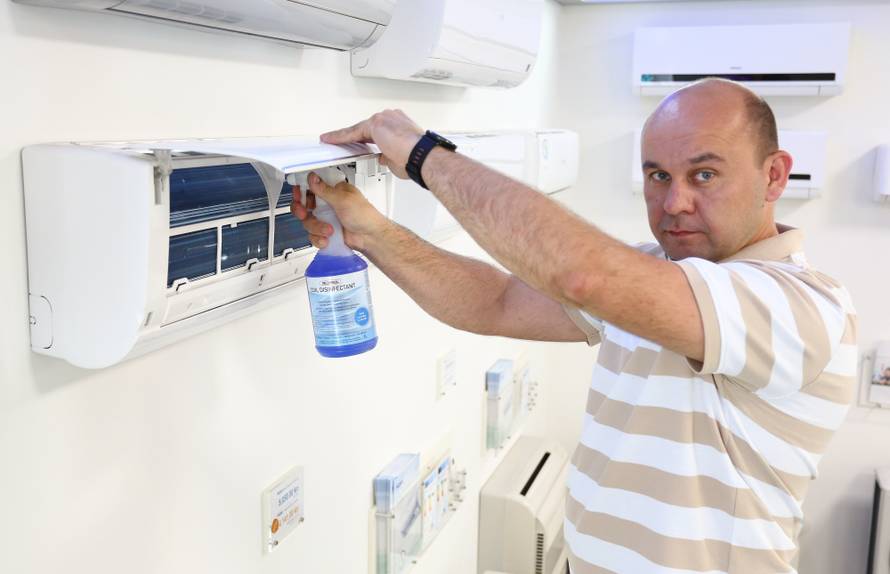 Filter od klime čisti se jednom tjedno i to sapunom i vodom