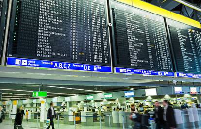Zračna luka Frankfurt najavila:  Brojni letovi će kasniti ili biti otkazani zbog lošeg vremena...