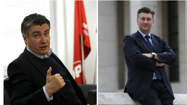 Velika TV debata: Danas će se sučeliti Milanović i Plenković