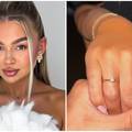 Objava zaruka influencerice je viralna, popljuvali prsten: Je li mogao naći još manji dijamant?