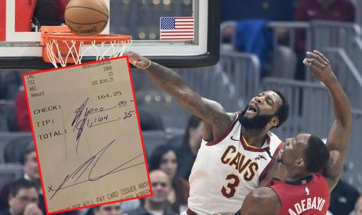 Za frizuru: Andre Drummond ostavio napojnicu od 1000 $!