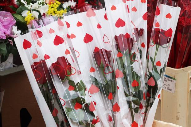 Rijeka: Obilježja Valentinova po centru grada