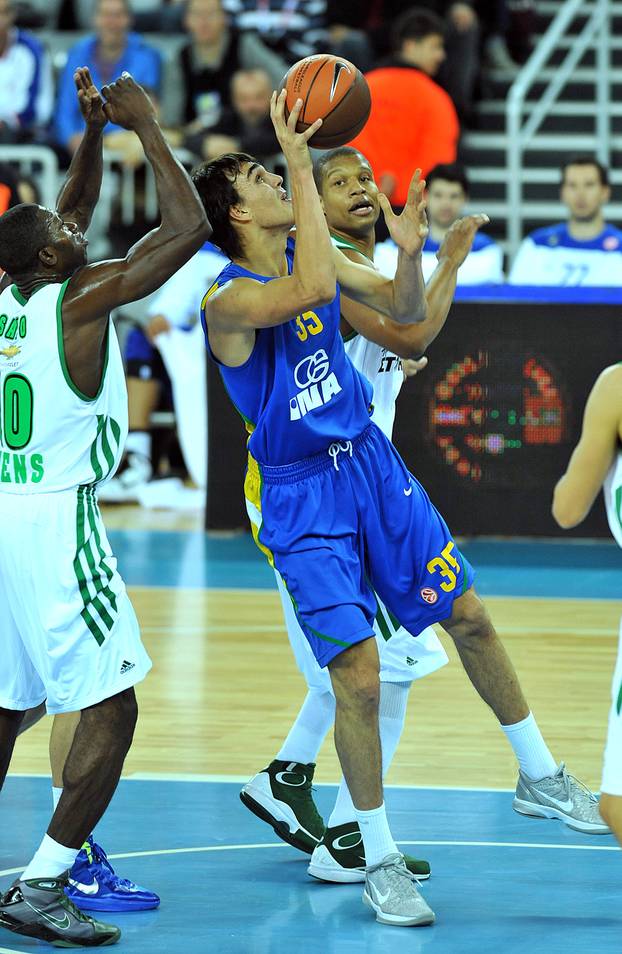 Zagreb: Euroliga, 2. kolo, KK Zagreb CO - Panathinaikos