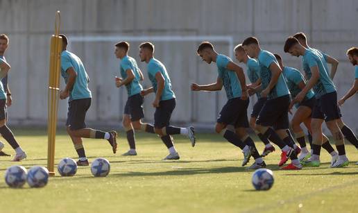 FOTO Rijeka odradila posljednji trening na Rujevici uoči uzvrata u Konf. ligi protiv Dukagjinija