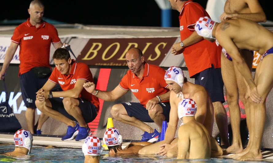 Split: Prijateljska vaterpolo utakmica između Hrvatske i Njemačke