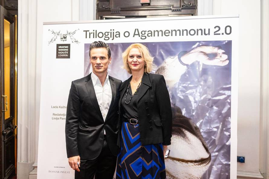 Zagreb: Poznati na premijeri predstave "Trilogija o Agamemnonu 2.0"