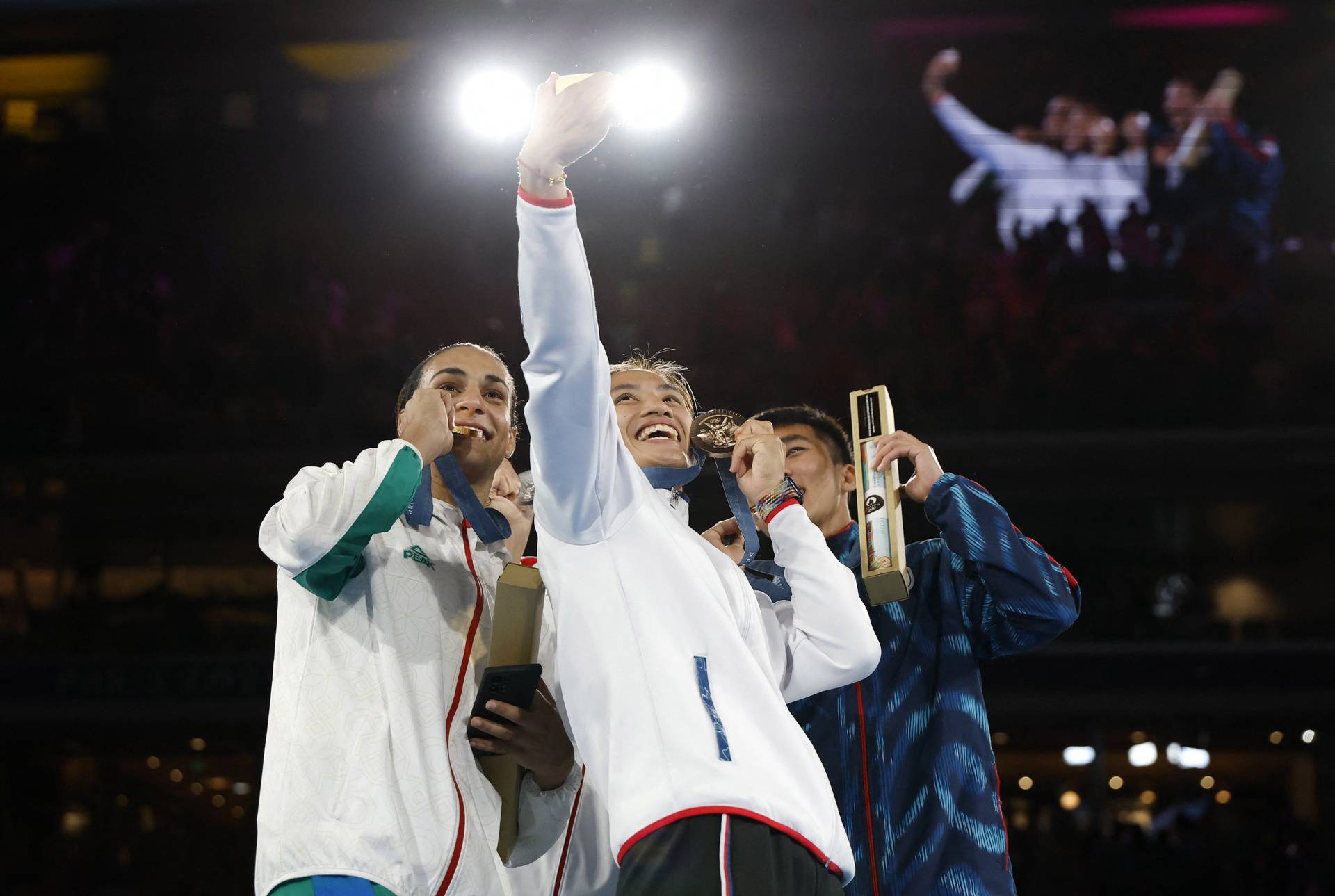 Boxing - Women's 66kg - Victory Ceremony