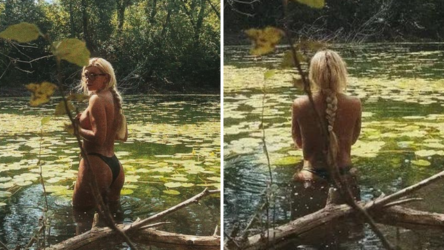 Ella u toplesu ušla u jezero: 'Jesi ti to u žabokrečini, svega ti?!'