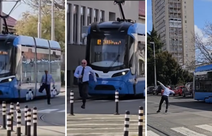 VIDEO Tko je brži, vozač ZET-ovog autobusa ili novi tramvaj? 'Stisnuo je gas i iznenadio sve!'