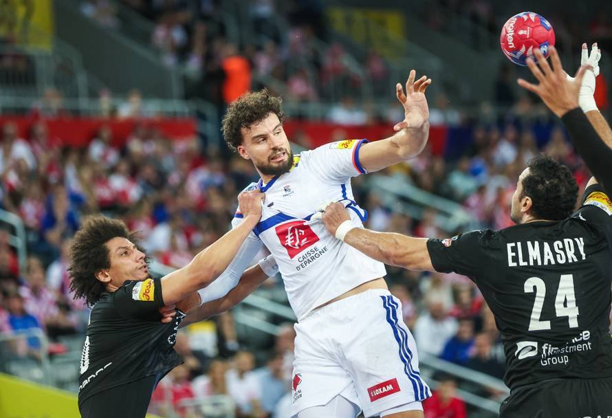 IHF Svjetsko rukometno prvenstvo 2025., četvrtfinale, Francuska - Egipat