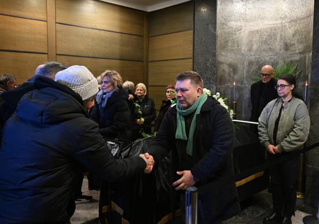 Zagreb: Posljednji ispraćaj Siniše Šveca