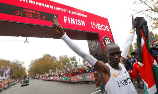 Za povijest: Kipchoge je prvi  pretrčao maraton ispod 2 sata