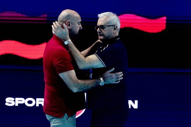 Beograd: Utakmica 3. kola druge faze EURA vaterpolista Hrvatska - Italija 