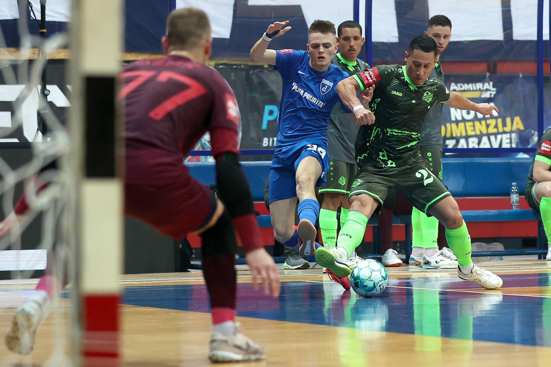 Zagreb: ?etvrta utakmica finalne serije 1.HMNL izme?u Futsal Dinama i Olmissuma