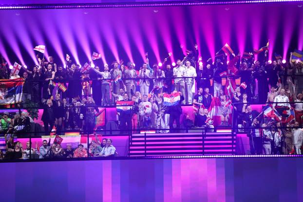 Malmo: Baby Lasagna za vrijeme glasanja na Eurosongu 