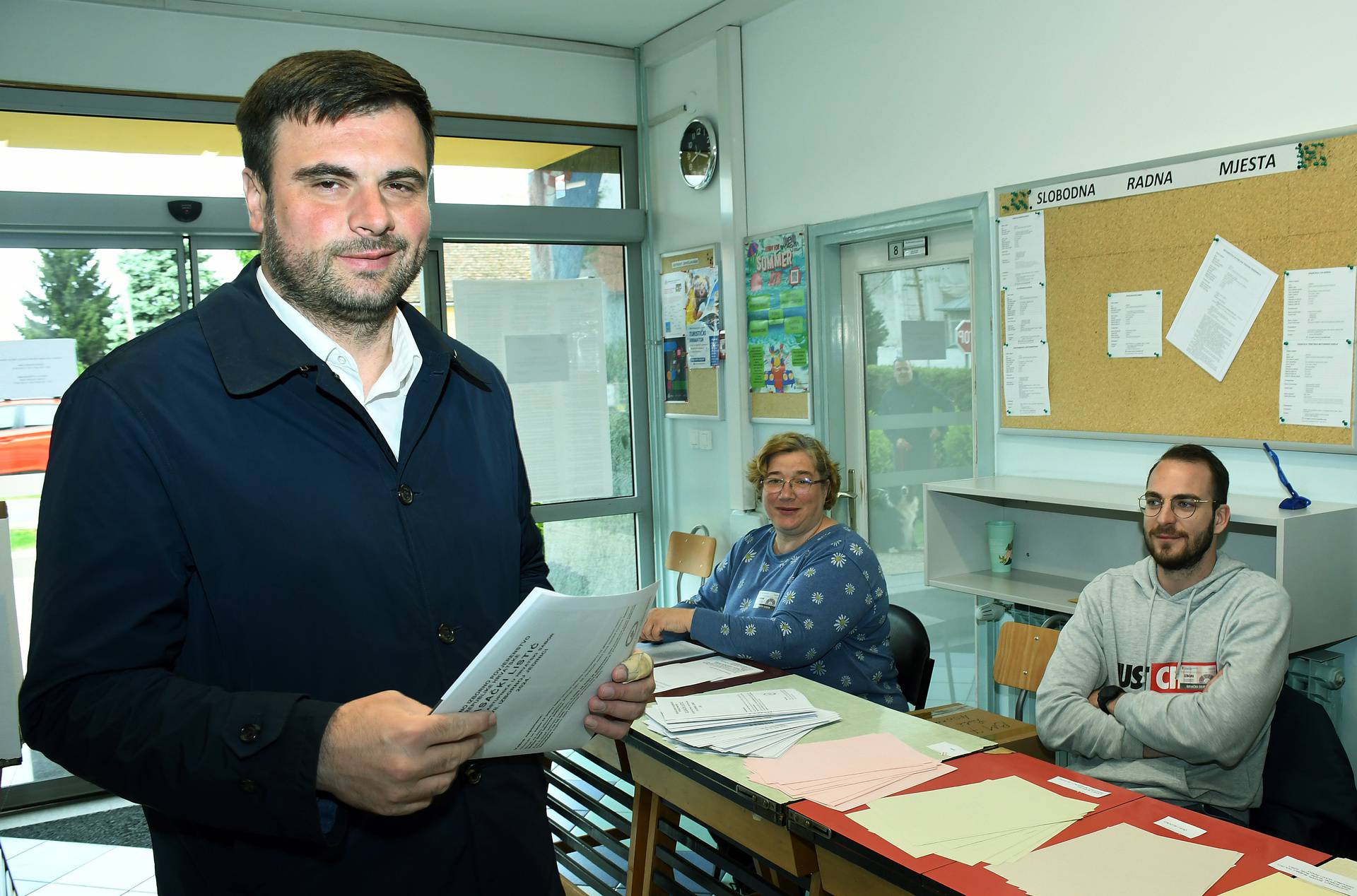 Sisak: Ivan Celjak glasovao na izborima