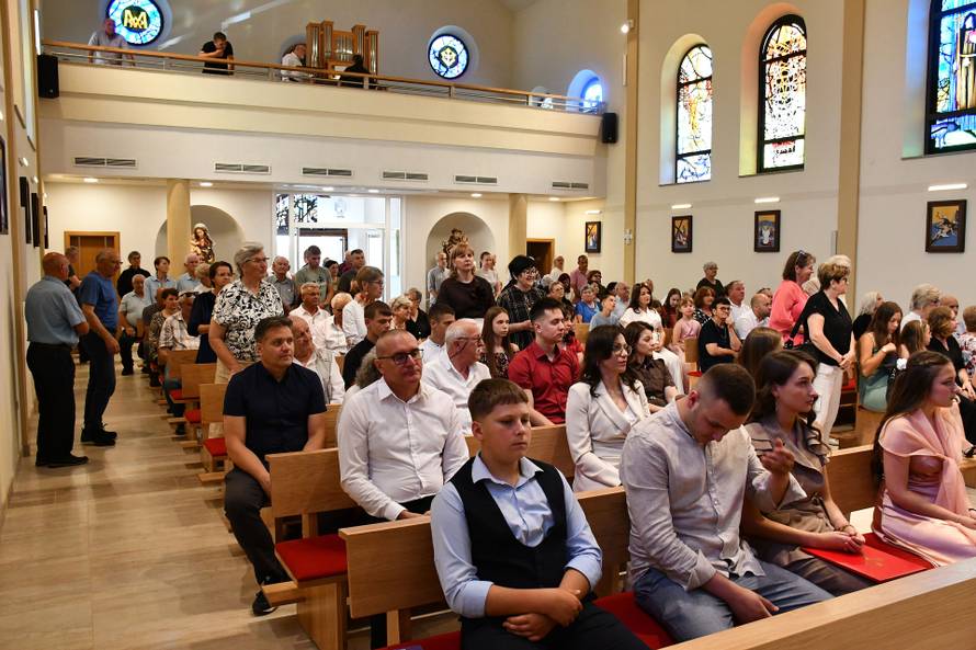 Tradicionalno obilježavanje blagdana Svetog Ante u obnovljenoj župnoj crkvi u Gornjim Močilima