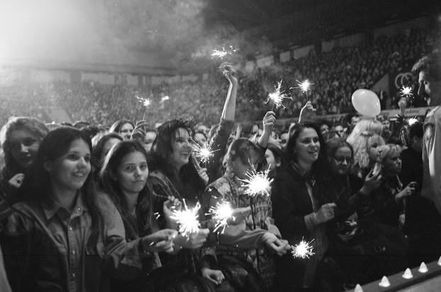 Zagreb: Gazde i gosti održali veliki koncert u Domu sportova, 12.12.1995.