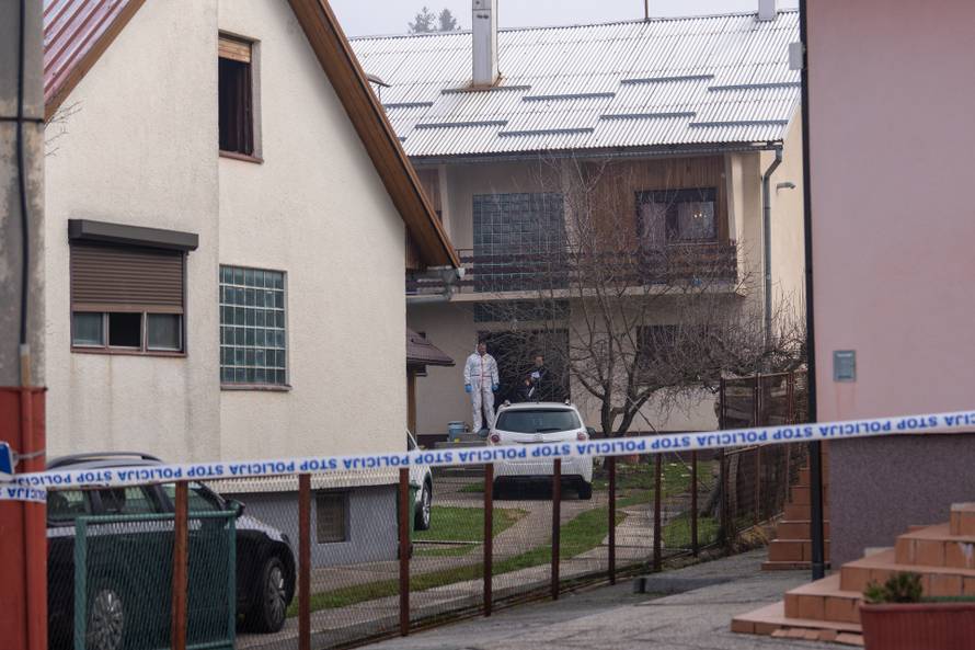 Dvostruko ubojstvo u Gospiću, očevid u tijeku