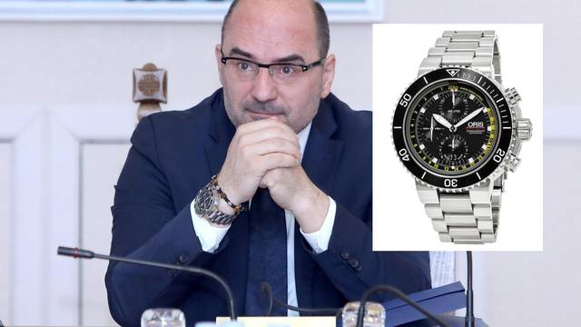 Brkićev novi sat od 35.000 kn: 'Dobio sam ga od svoje obitelji'