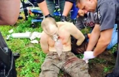 Bjegunac je kritično: Policajac ga je dva puta pogodio u leđa
