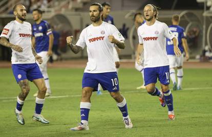 VIDEO Hajduk - Slaven 2-1: 'Bili' na mišiće srušili Koprivničane