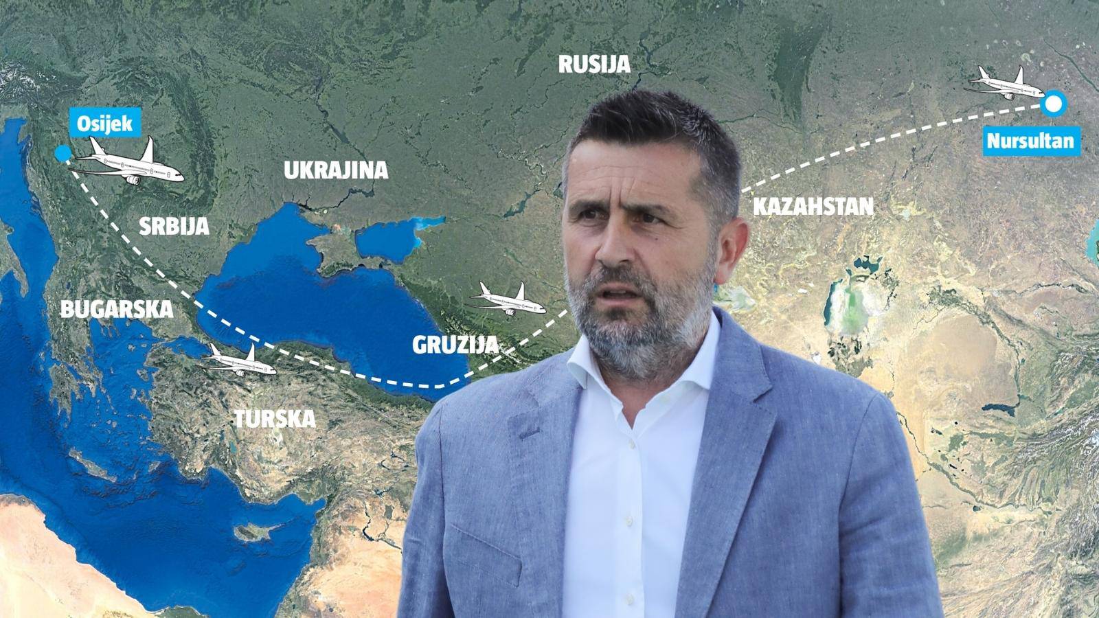 Put bez sna i bez udarne špice: Letjet ćemo cijelu noć, a jedva smo našli avion za Kazahstan