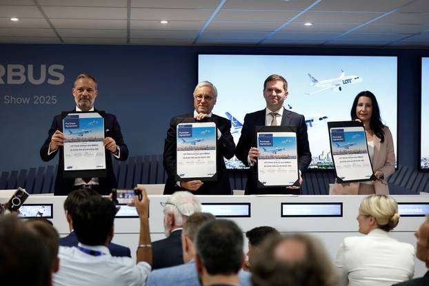 55th Paris Air Show at Le Bourget Airport near Paris