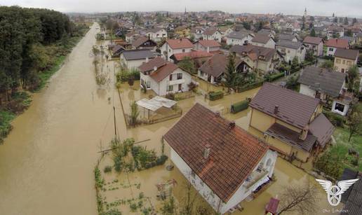 Prijeti i centru: U Koprivnici je potok poplavio stotinjak kuća