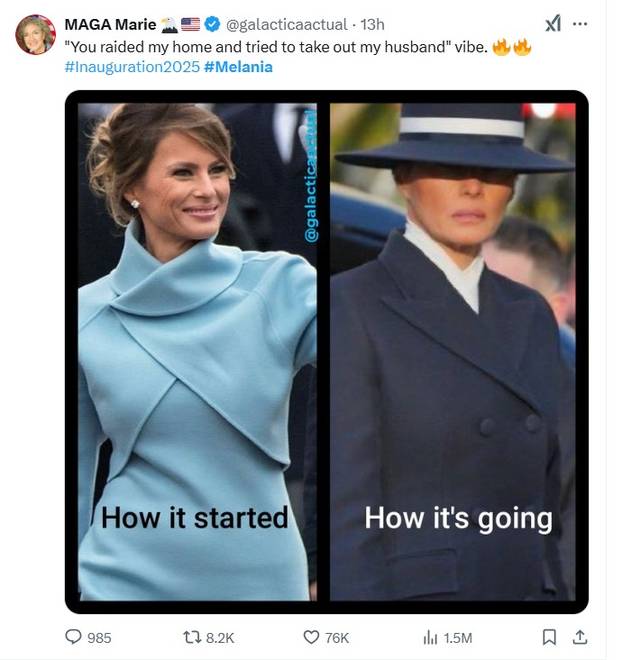 FOTO Internet ne staje: Sprdaju Melanijin šešir, Zuckerberga koji bulji u grudi, 'nazi' pozdrav