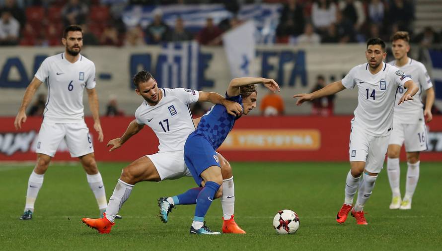 2018 World Cup Qualifications - Europe - Greece vs Croatia