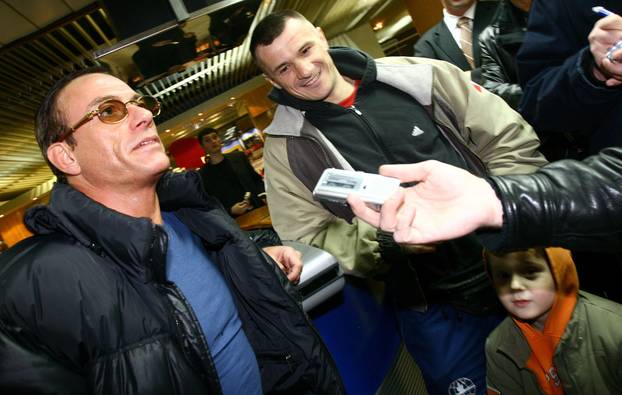 ARHIVA Zagreb: Cro Cop ugostio Van Dammea