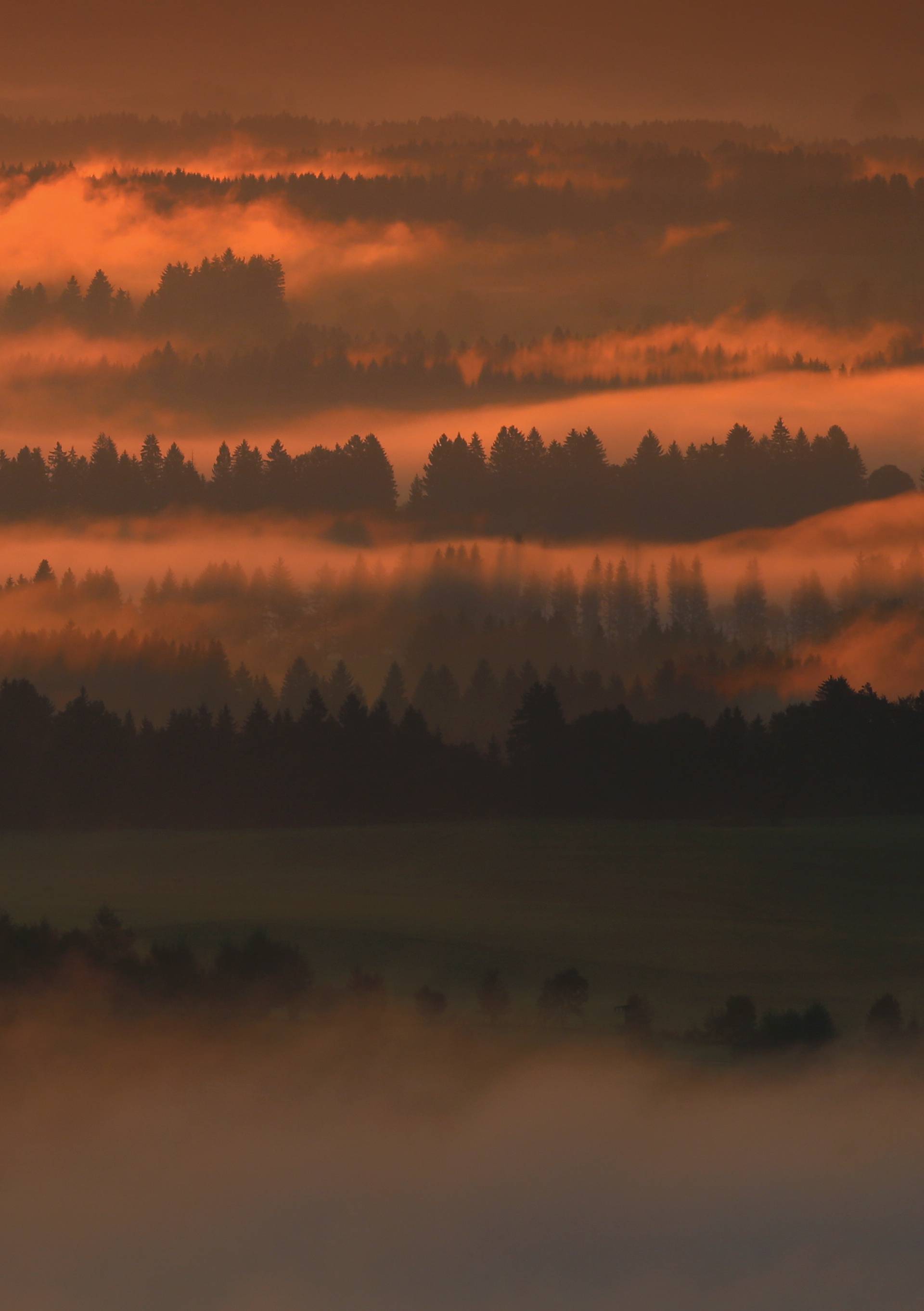 Morning mood in the Prealpine Lands