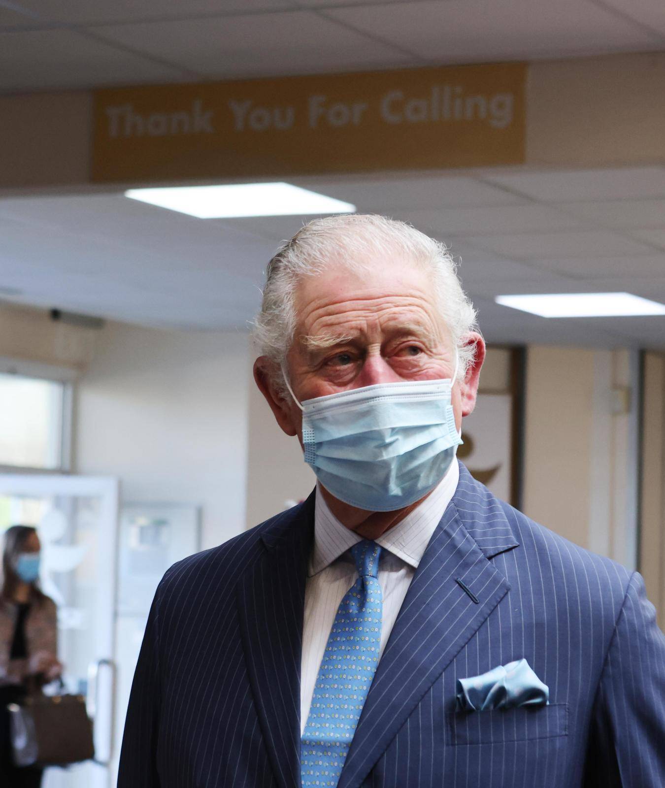 Prince of Wales visits NHS vaccine operations