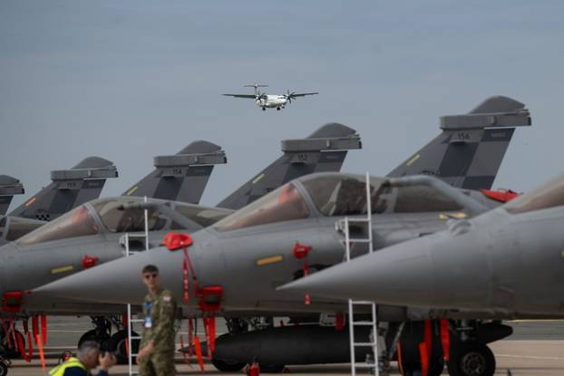 Velika Gorica: Na Zrakoplovnim danima predstavljena eskadrila od svih 12 Rafalea